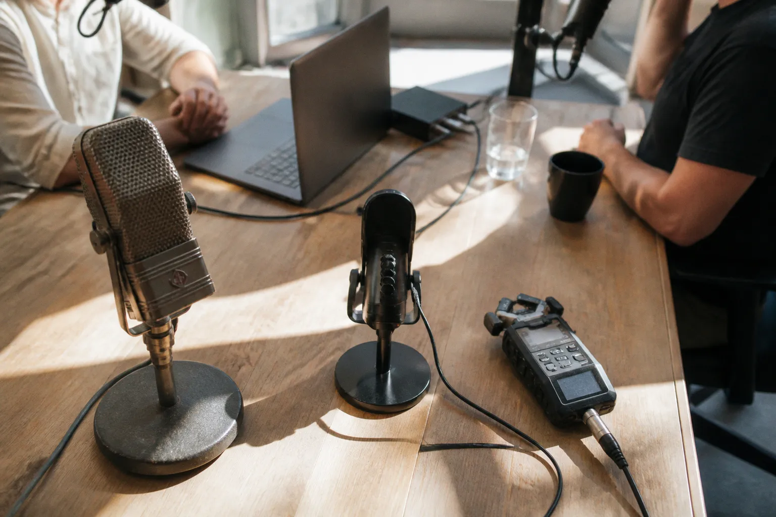 Podcast-Aufnahme: Drei Produktionswege im Vergleich
