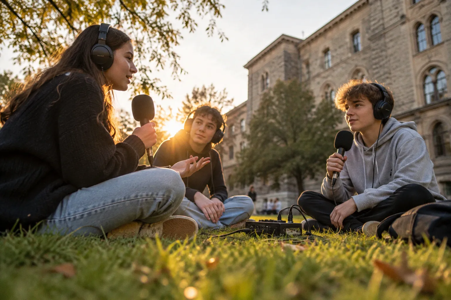 Umweltpodcast Voces Líderes: Wenn Kinder die Klimadebatte gestalten